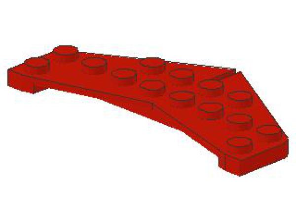 Lego Keilplatte 4 x 8 (3474) rot