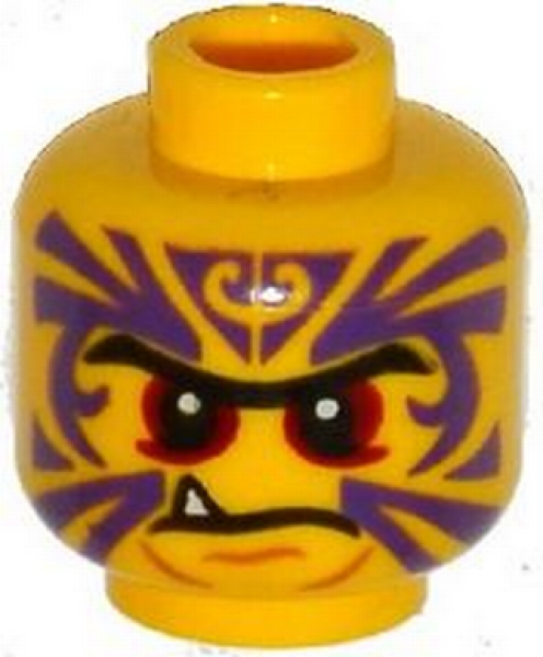 Lego Minifigure Head (3626pb1297)