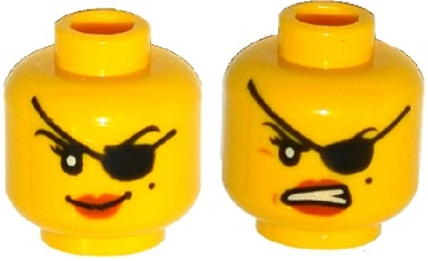 Lego Minifigur Kopf (3626pb1334)