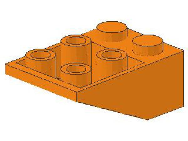 Lego Slope Stone, inverse 33° 3 x 2 x 1 (3747a) orange