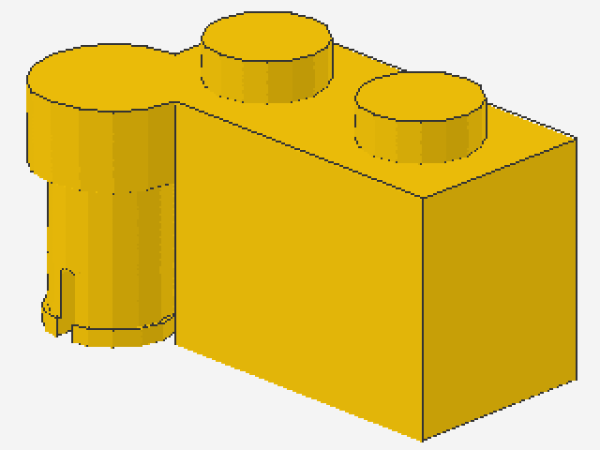 Lego Scharnier Stein 1 x 4 (3830) gelb