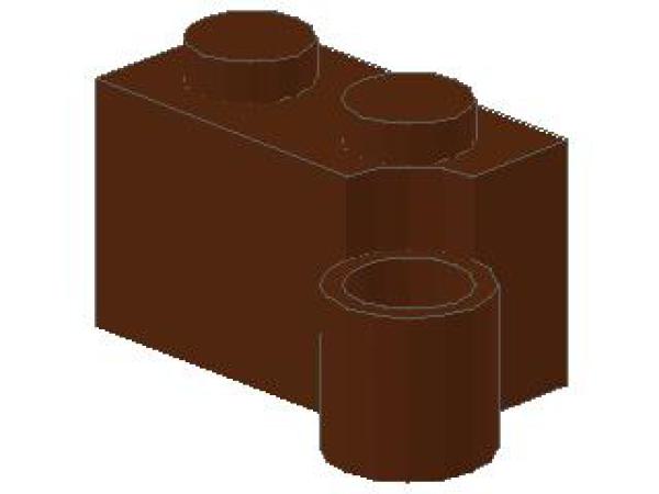 Lego Hinge Brick 1 x 4 (3831) reddish brown