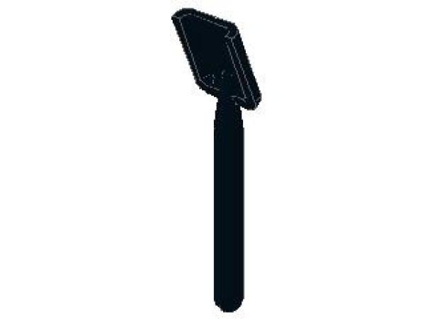 Lego Minifigure Shovel (3837) black