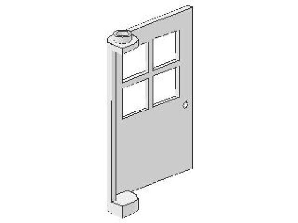 Lego Tür 1 x 4 x 5 (3861) weiß