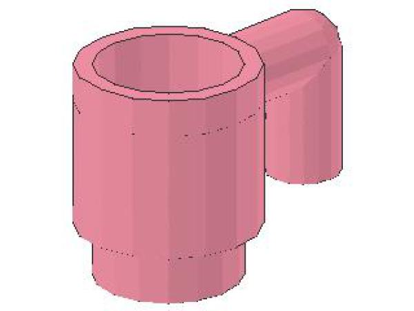 Lego Minifigur Tasse (3899) pink