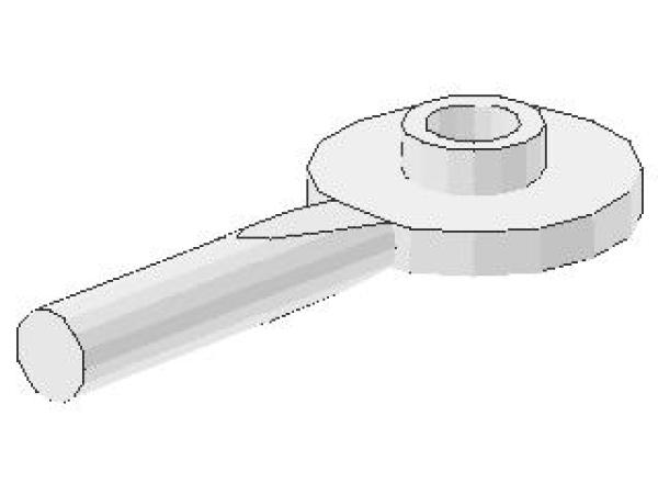 Lego Minifigur Signalkelle (3900) weiss