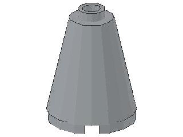 Lego Cone 2 x 2 x 2 (3942c) light bluish gray