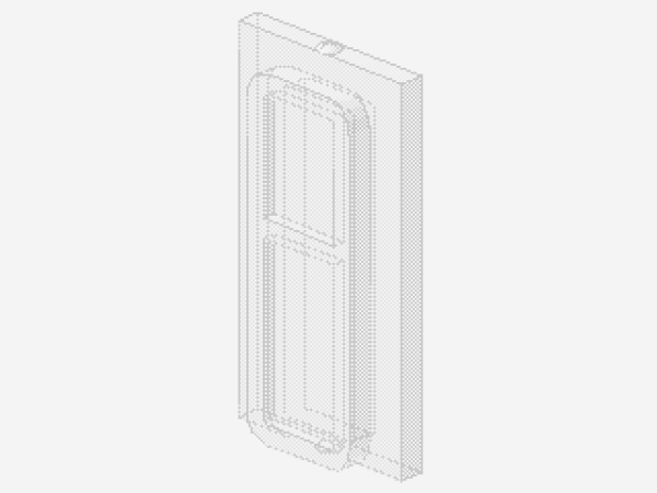 Lego Glas für Zugfenster (4036) transparent