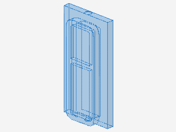 Lego Glas für Zugfenster (4036) transparent hell blau