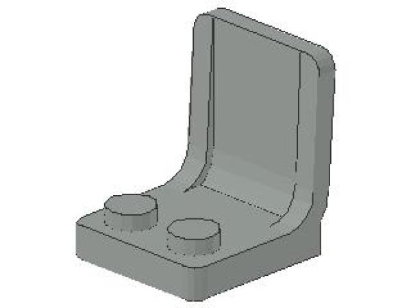 Lego Minifigure Seat (4079) light gray