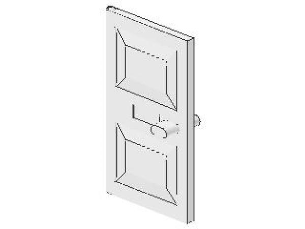 Lego Tür 1 x 4 x 5 (4131) weiß