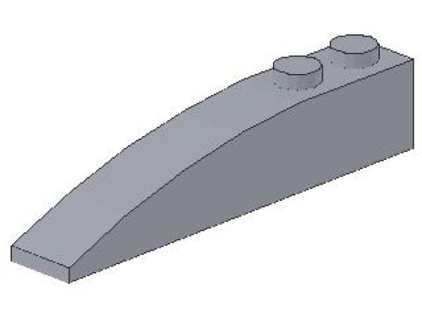 Lego Keil, rechts 6 x 2 (41747) metallic silber