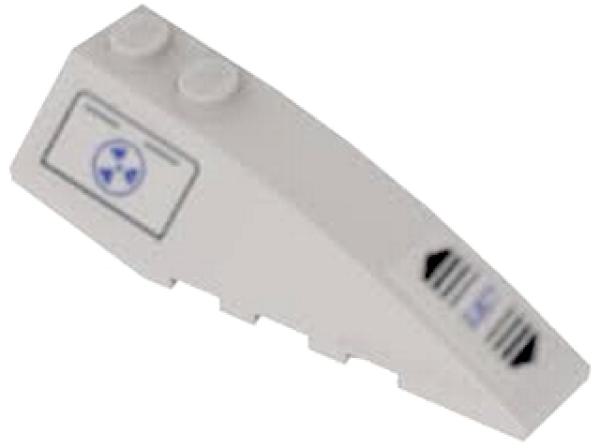 Lego Keil 2 x 6, dekoriert (41747pb021)