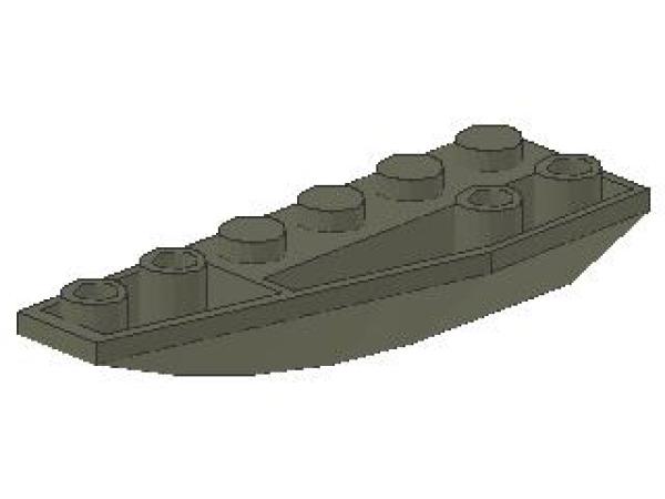 Lego Keil, invers, links 6 x 2 (41765) dunkel grau