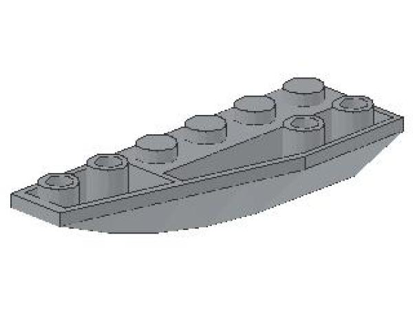 Lego Keil, invers, links 6 x 2 (41765) hell bläulich grau