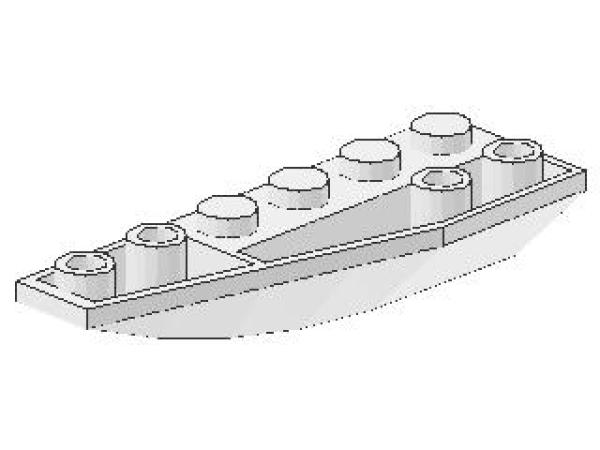 Lego Keil, invers, links 6 x 2 (41765) weiß