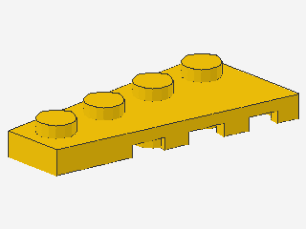 Lego Keilplatte 4 x 2 (41770) gelb