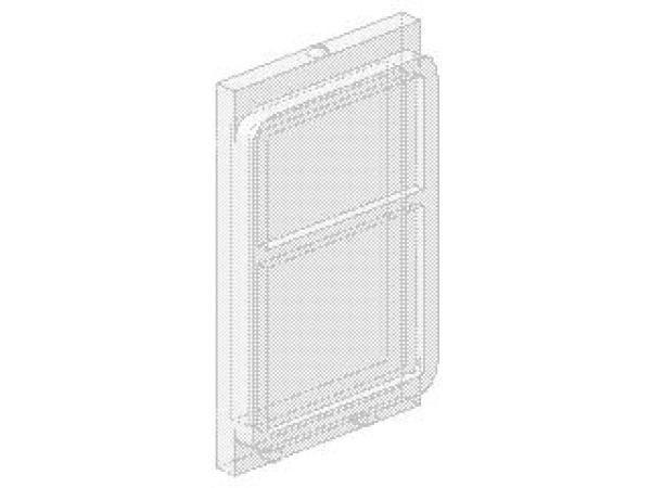 Lego Glas für Zugfenster (4183) transparent