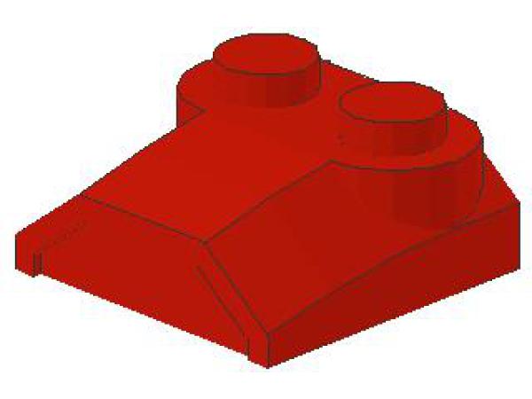 Lego Slope Stone, curved 2 x 2 x 2/3 (41855) red