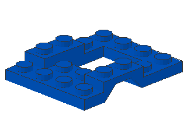 Lego Fahrzeugbasis 4 x 5 (4211) blau