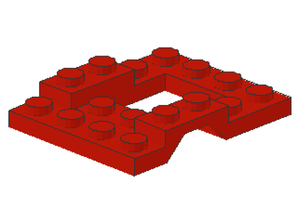 Lego Fahrzeugbasis 4 x 5 (4211) rot