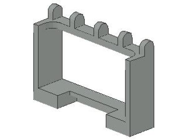 Lego Scharnier 1 x 4 x 2 (4214) Halter, hell grau