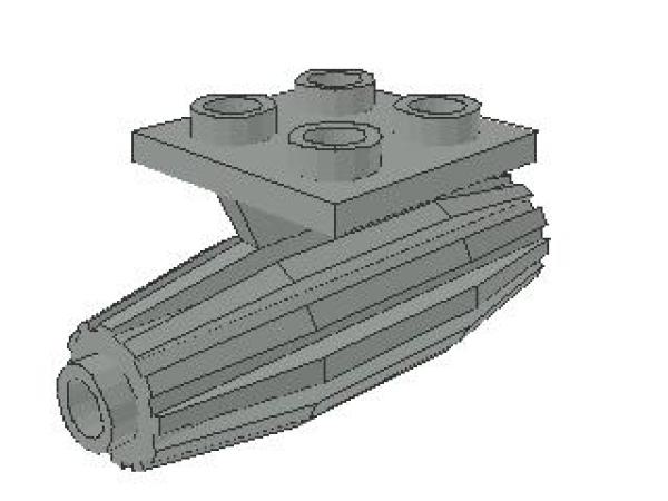 Lego Schubtriebwerk (4229) hell grau
