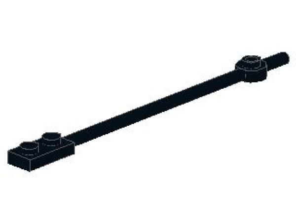 Lego Bar 12L (42445) with Plates, black