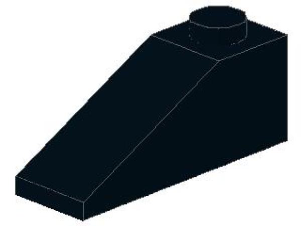 Lego Slope Stone 33° 3 x 1 x 1 (4286) black