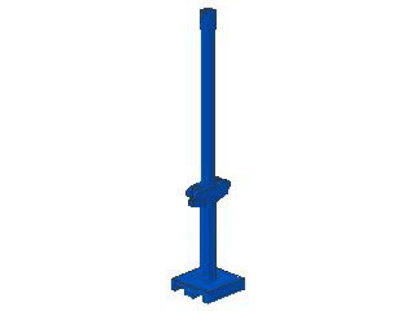 Lego Boat Mast 2 x 2 x 9 2/3 (4318) blue