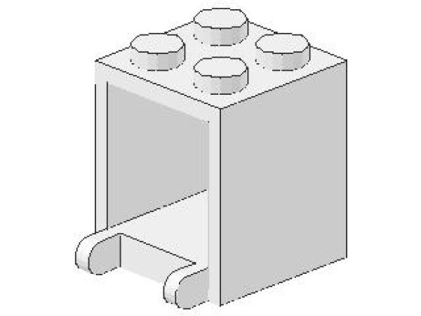 Lego Box 2 x 2 x 2 (4345a) white