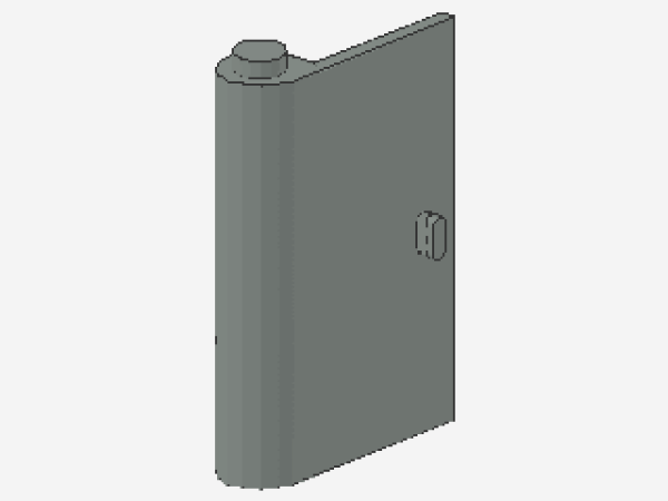 Lego Door 1 x 3 x 4 (445) left, light gray