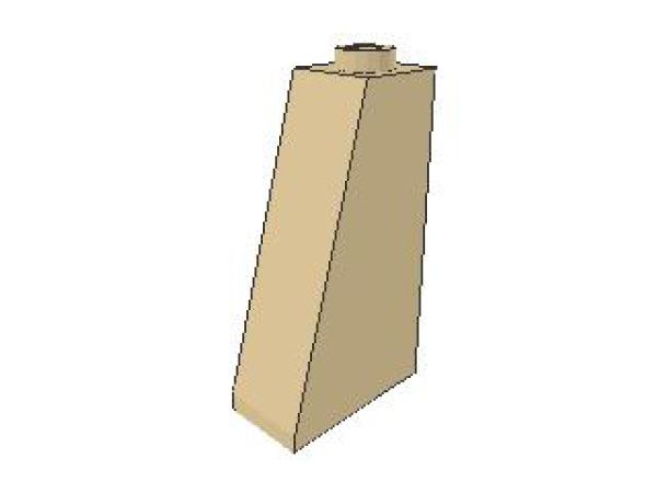 Lego Slope Stone 75° 2 x 1 x 3 (4460b) tan