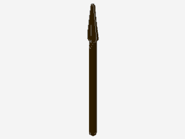 Lego Minifigure Spear (4497) dark brown