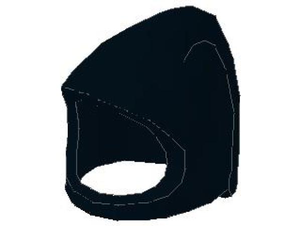 Lego Minifigur Bauerhaube (4505) schwarz