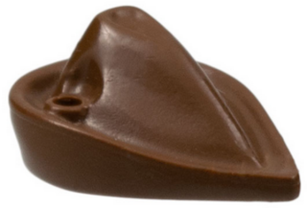 Lego Minifigur Hut Forstmänner (4506) braun