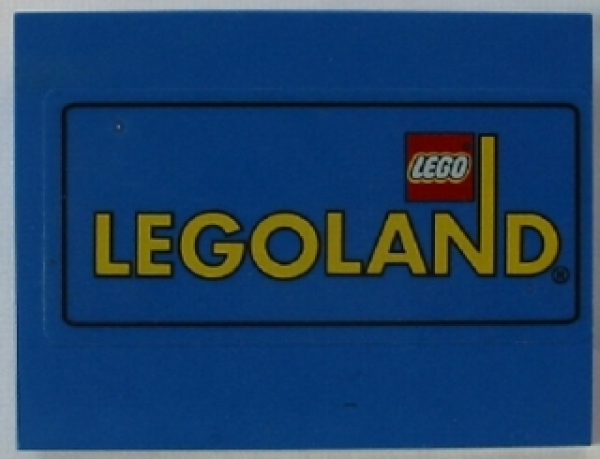 Lego Slope Stone 10° 6 x 8 x 1 (4515pb019) blue