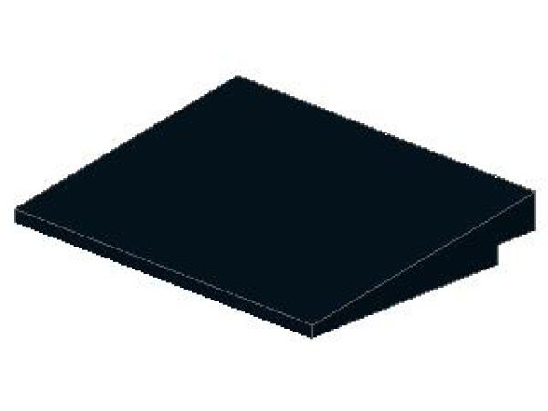 Lego Slope Stone 10° 6 x 8 x 1 (4515) black