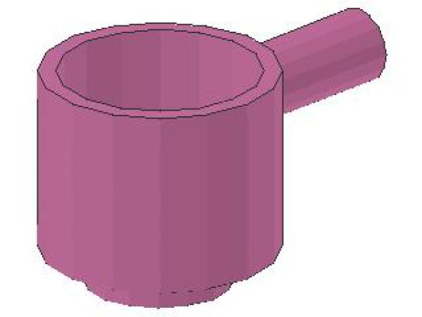 Lego Minifigure Saucepan (4529) dark pink