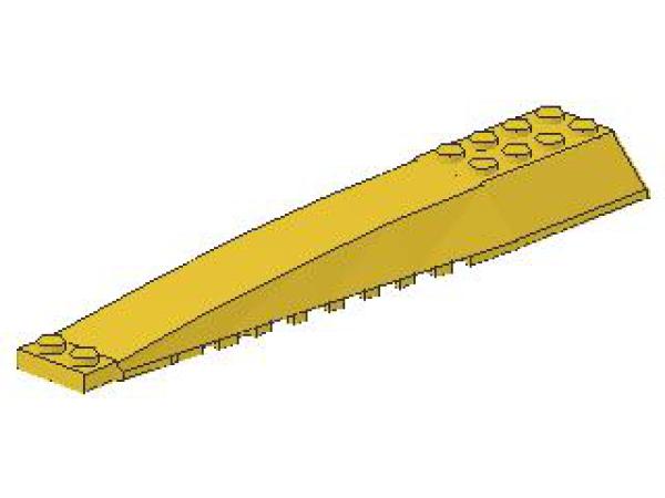 Lego Keil, gebogen 16 x 4 (45301) gelb