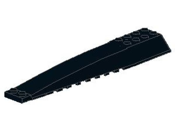 Lego Wedge, curved 16 x 4 (45301) black