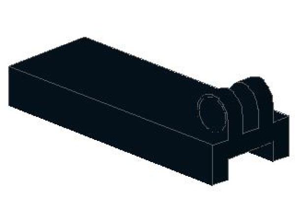 Lego Hinge Tile 1 x 2 1/2 (4531) black