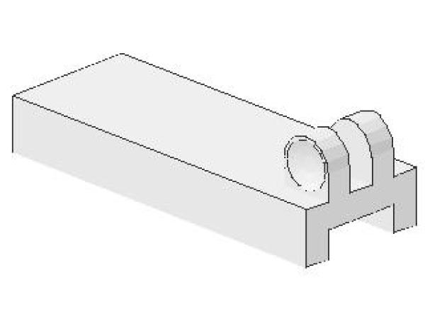 Lego Hinge Tile 1 x 2 1/2 (4531) white