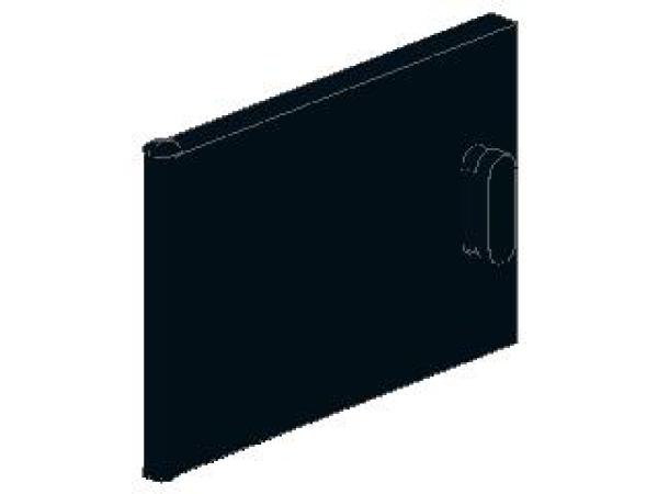 Lego Cupboard Door (4533) black