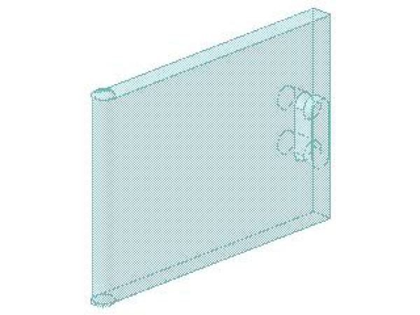 Lego Cupboard Door (4533) transparent light blue