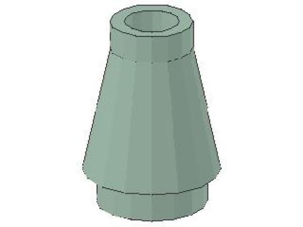 Lego Cone 1 x 1 (4589) sand green