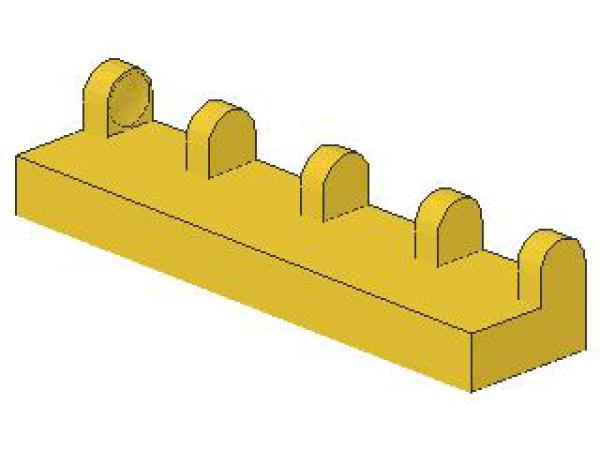 Lego Scharnier Fliese 1 x 4 (4625) gelb