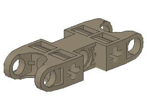 Lego Technic Axle and Pin Connector (47296) dark tan