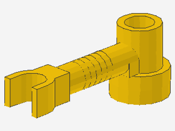 Lego Stange 1 x 3 (4735) Roboter Arm, gelb