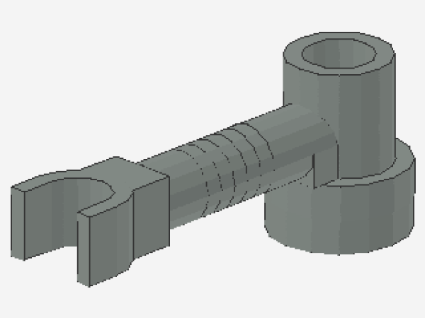 Lego Stange 1 x 3 (4735) Roboter Arm, hell grau